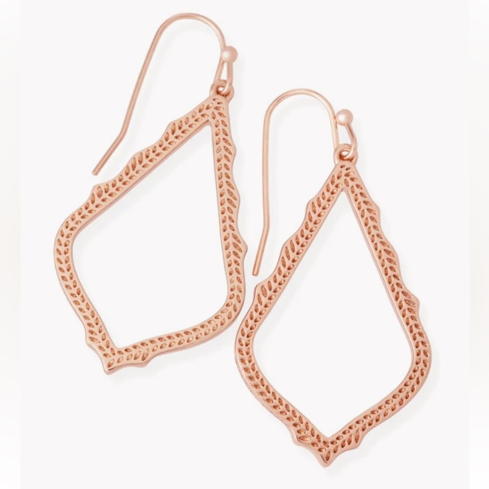Kendra Scott Sofia Rose Gold Earrings - image 1